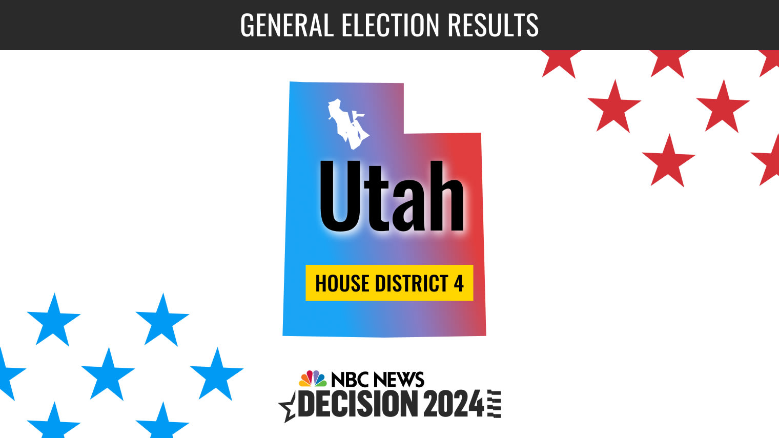 Utah House District 4 Election 2024 Live Results